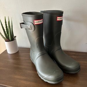 Hunter Green Winter & Rain Boots